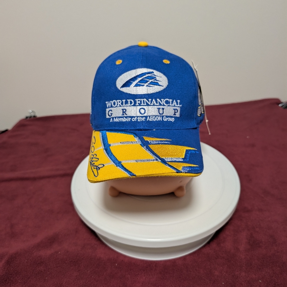Carl Edwards Hat Nascar Racing Cap World Financial Group #99 New Adjustable Rare